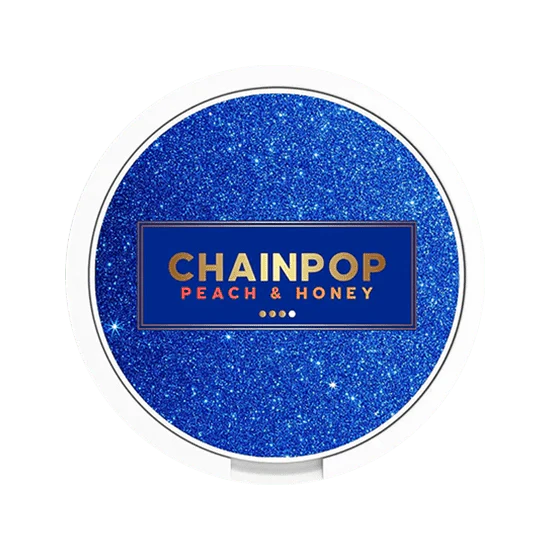 chainpop peach honey nicotine pouches
