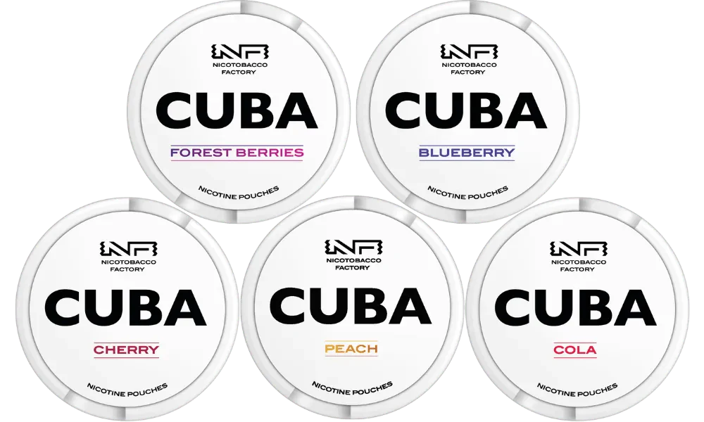 cuba 16mg bundle nicotine pouches