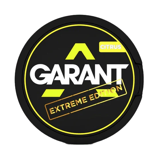 garant citrus - 50mg nicotine pouches