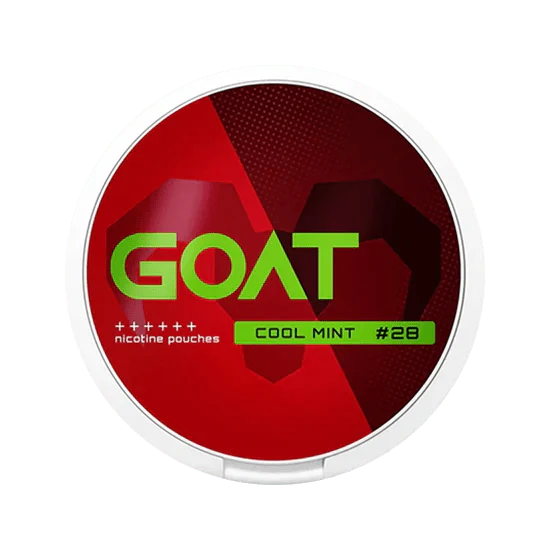 goat cool mint extra strong nicotine pouches