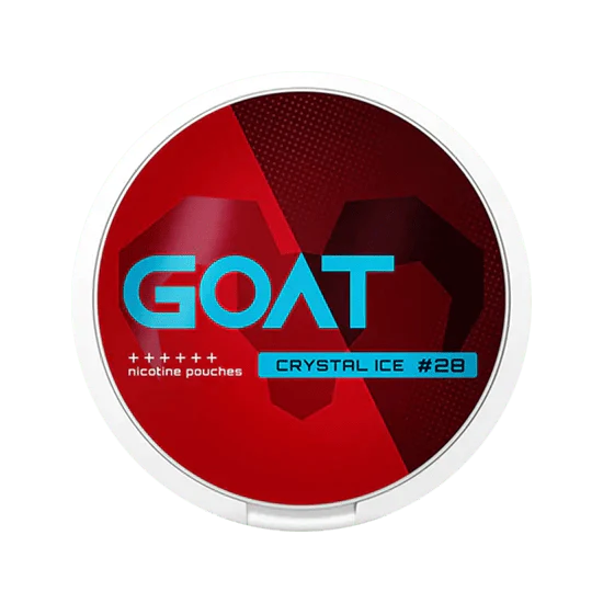 goat crystal ice extra strong nicotine pouches