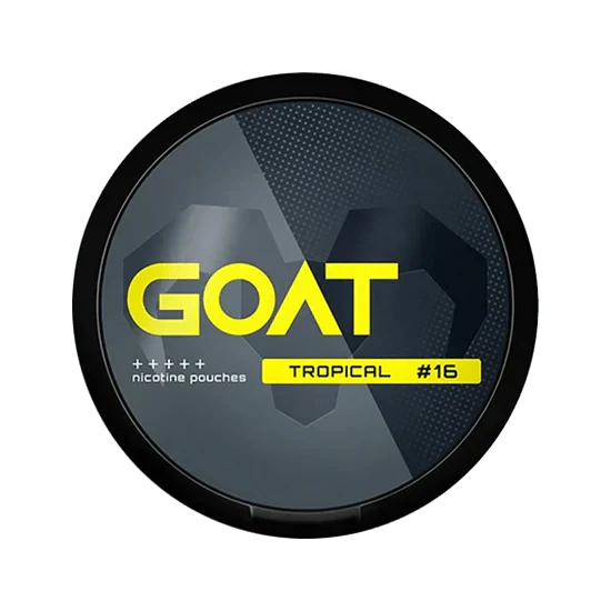 goat tropical strong nicotine pouches