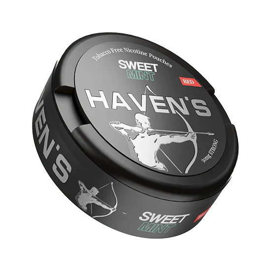 haven's sweet mint red nicotine pouches