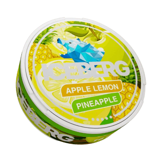 iceberg apple lemon pineapple - 150mg nicotine pouches
