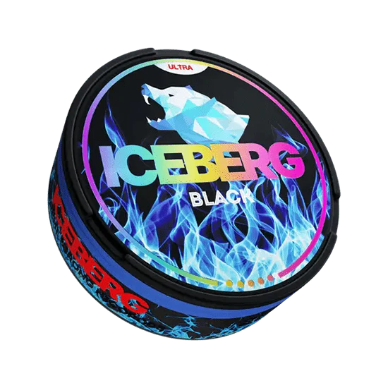 iceberg black - 50mg nicotine pouches