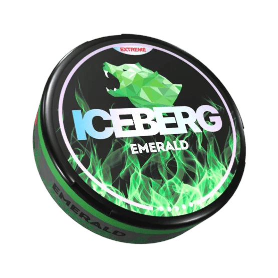 iceberg emerald - 50mg nicotine pouches
