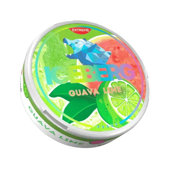 iceberg guava lime - 50mg nicotine pouches