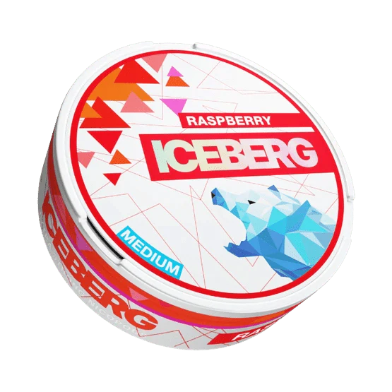 iceberg raspberry medium - 20mg nicotine pouches