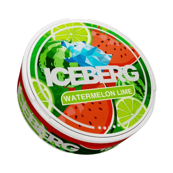 iceberg watermelon lime - 50mg nicotine pouches