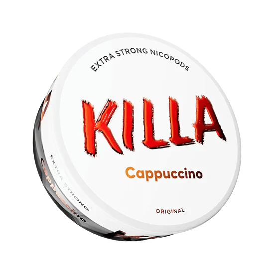 killa cappuccino - 16mg nicotine pouches