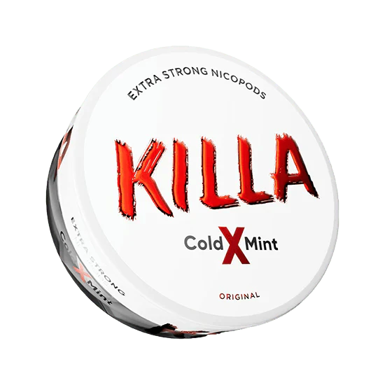 killa cold x mint nicotine pouches