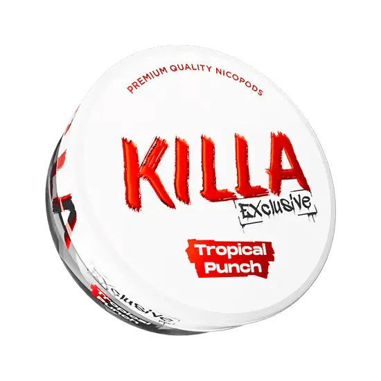 killa exclusive tropical punch - 16.5mg/g nicotine pouches