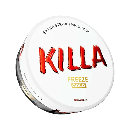 killa freeze gold - 16mg nicotine pouches