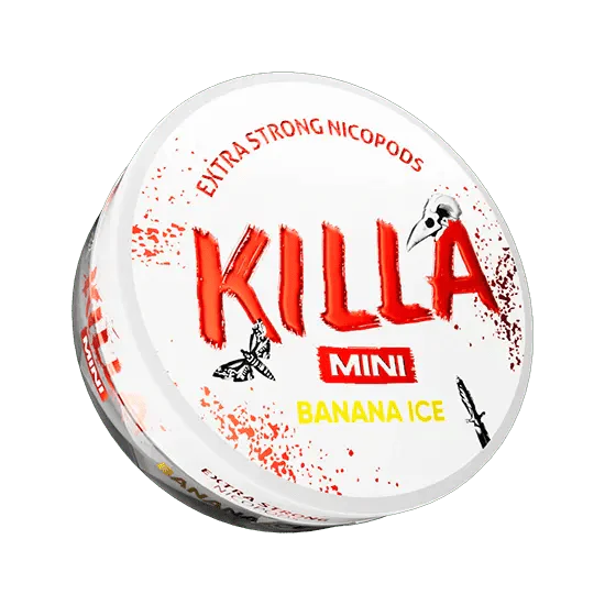 killa mini banana ice nicotine pouches