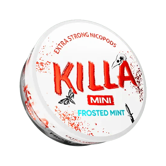 killa mini frosted mint nicotine pouches