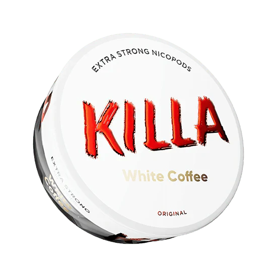 killa white coffee - 16mg nicotine pouches