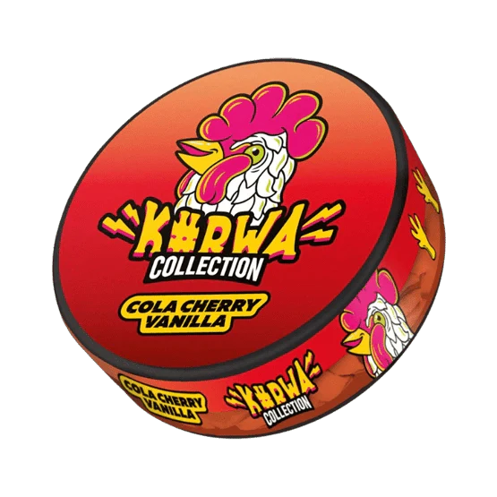 kurwa cola cherry vanilla - 16mg/g nicotine pouches