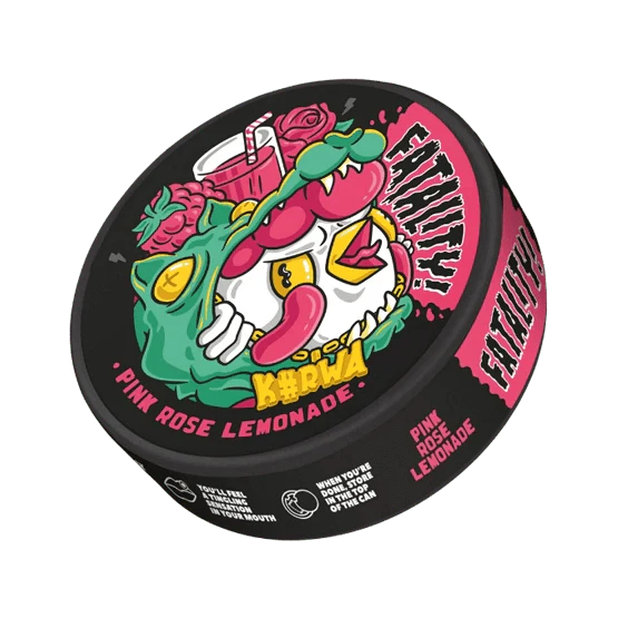kurwa pink rose lemonade - 47mg nicotine pouches