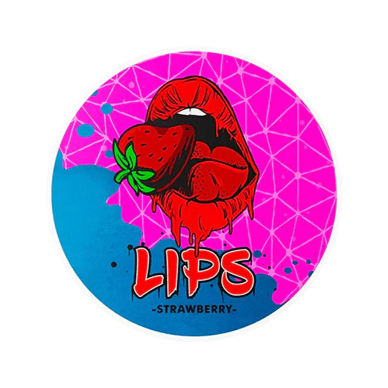 lips strawberry nicotine pouches