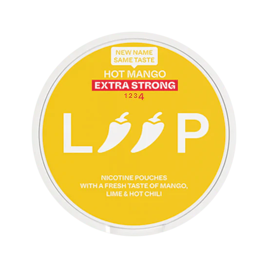 loop hot mango extra strong nicotine pouches