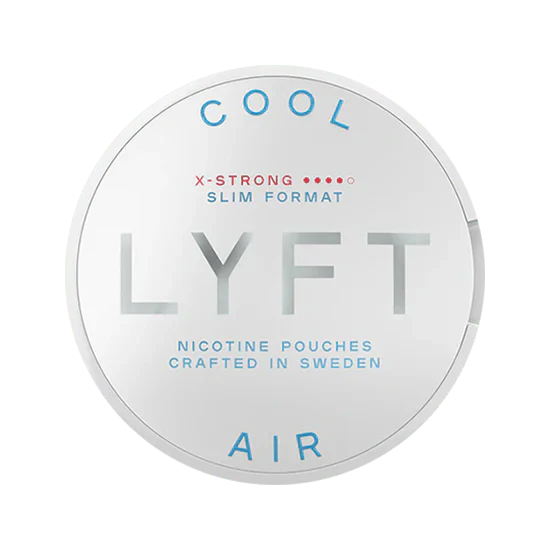 lyft cool air x strong nicotine pouches