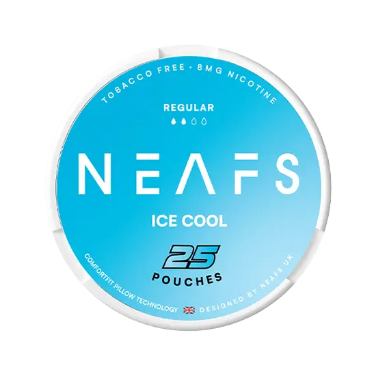 neafs ice cool nicotine-free nicotine pouches