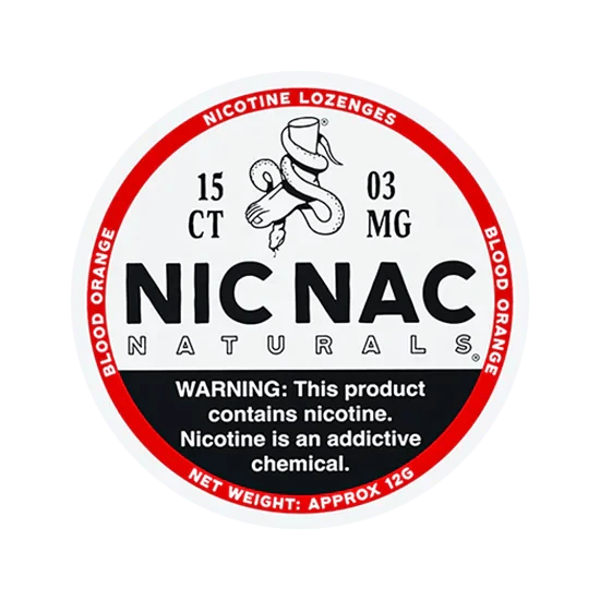 nic nac blood orange nicotine pouches