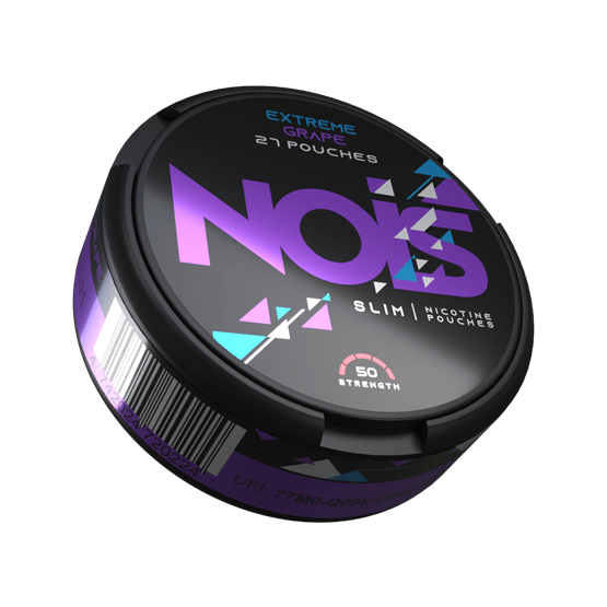 nois extreme grape - 50mg/g nicotine pouches