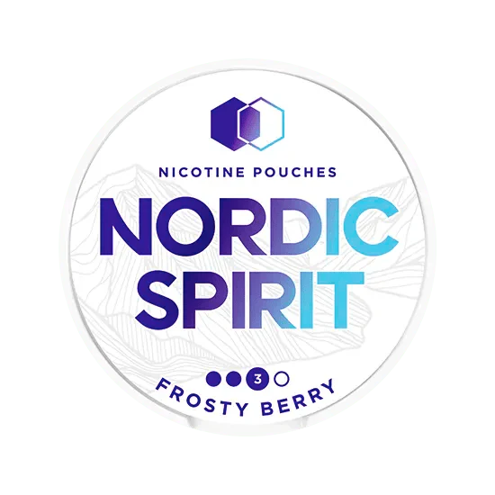 nordic spirit frosty berry strong - 14 mg nicotine pouches
