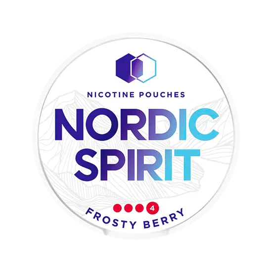 nordic spirit frosty berry extra strong - 17 mg nicotine pouches
