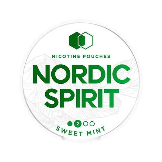 nordic spirit sweet mint regular - 9 mg nicotine pouches