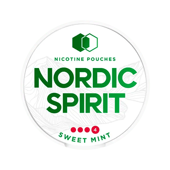 nordic spirit sweet mint extra strong - 17 mg nicotine pouches