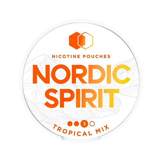 nordic spirit tropical mix strong - 14 mg nicotine pouches