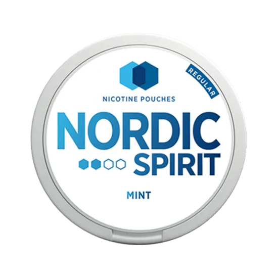 nordic spirit mint regular - 9 mg nicotine pouches