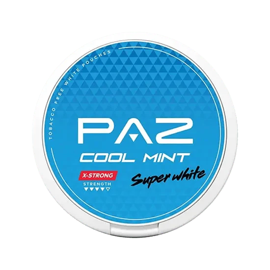 paz cool mint x strong nicotine pouches