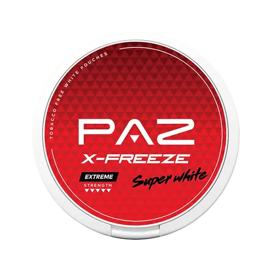 paz x freeze extreme nicotine pouches