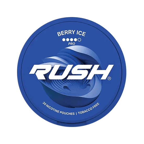 rush berry ice nicotine pouches