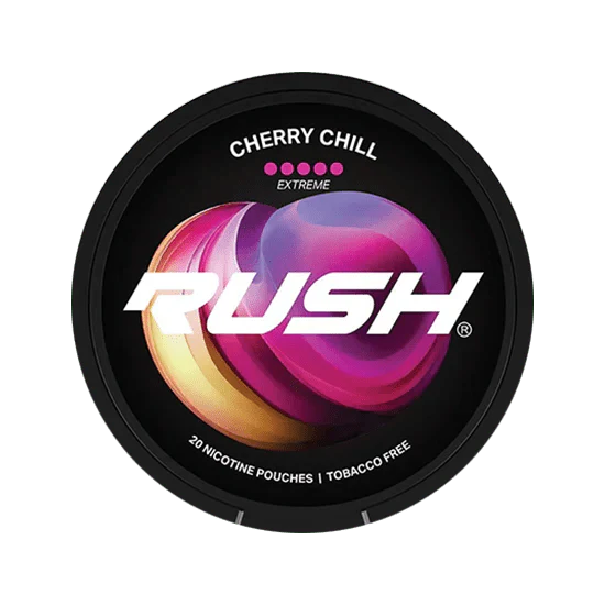 rush cherry chill extreme nicotine pouches