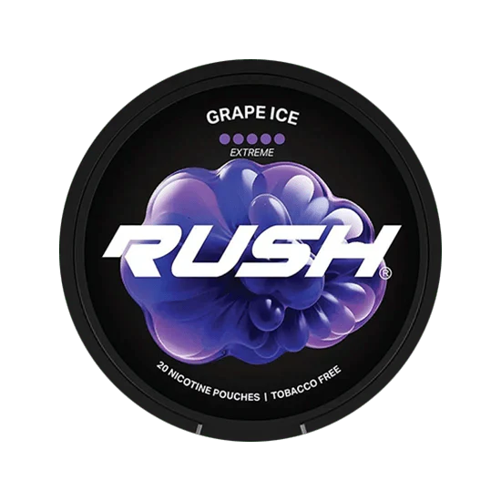 rush grape ice extreme nicotine pouches