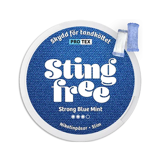 Stingfree Blue Mint - 6.6mg nicotine pouches