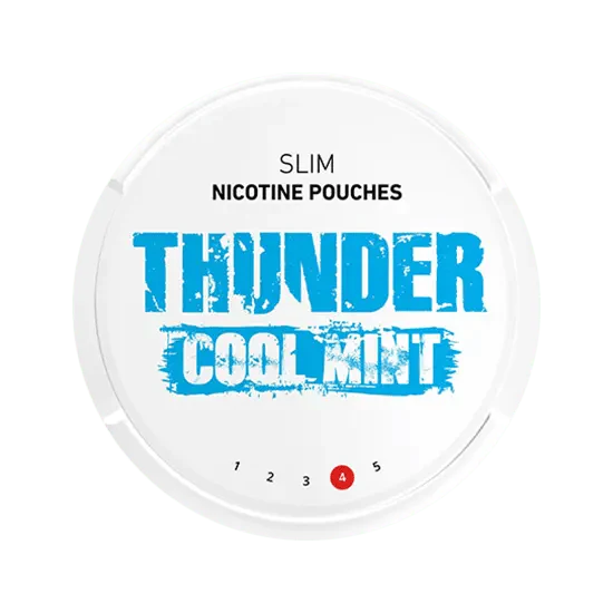 thunder cool mint nicotine pouches
