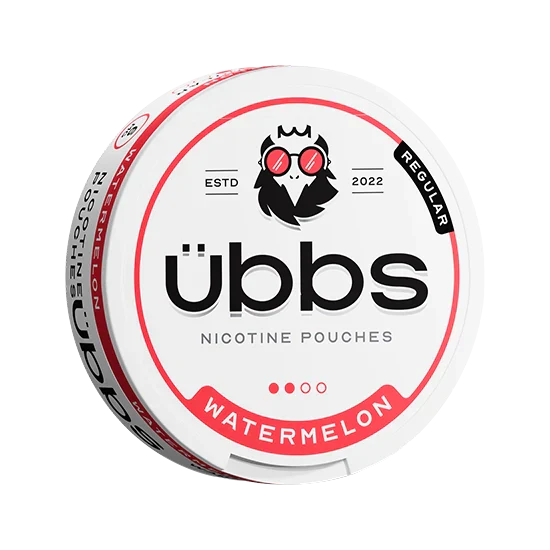 Übbs Watermelon Regular - Watermelon flavour, all-white nicotine pouch by RV Karma Limited