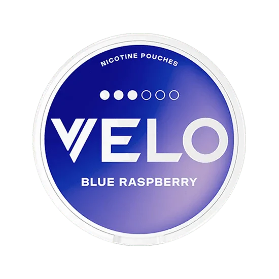velo blue raspberry - 8 mg nicotine pouches