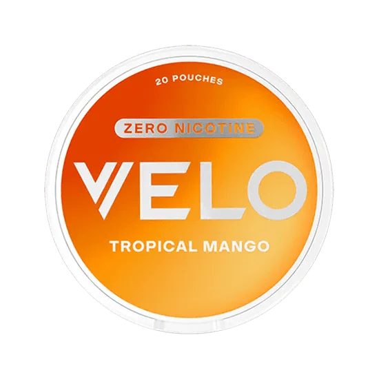 velo tropical mango 0 percent nicotine pouches