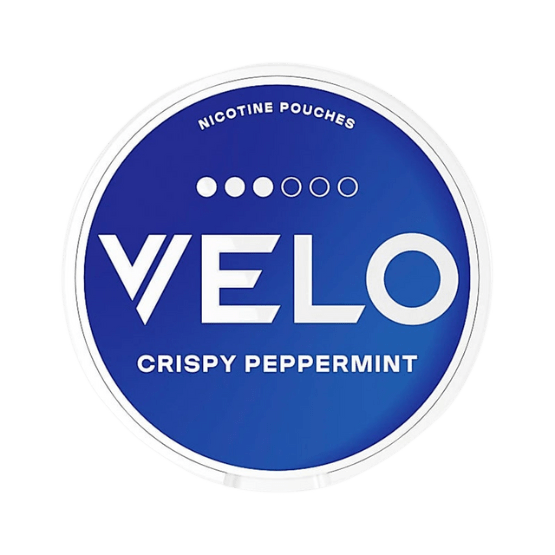 velo crispy peppermint mini - 6 mg nicotine pouches