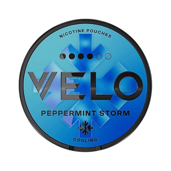 velo peppermint storm - 10 mg nicotine pouches