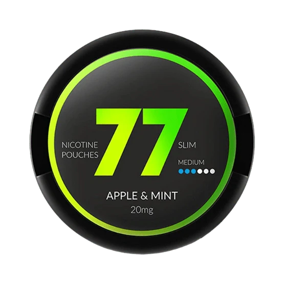 77 apple mint - 20mg/g nicotine pouches