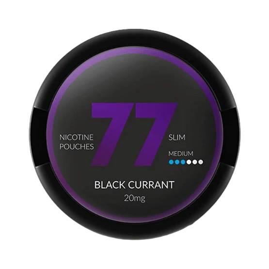 77 black currant - 20mg/g nicotine pouches