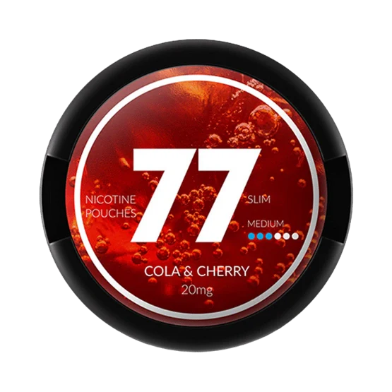 77 cola cherry - 20mg/g nicotine pouches