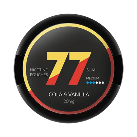 77 cola vanilla - 20mg/g nicotine pouches